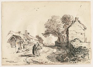 Wetton - Calle del Pueblo de Thomas Peploe Wood