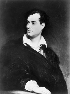 Lord Byron, poeta romántico inglés, 1814