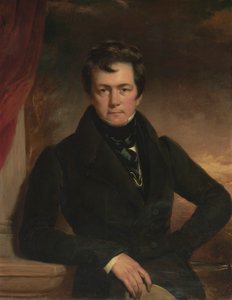 Retrato de Charles Frederick Schlaberg, Londres, 1827 de Thomas Phillips