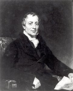 Retrato de David Ricardo (1772-1823) grabado por Thomas Hodgetts de Thomas Phillips
