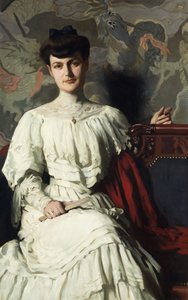 Retrato de Marthe Hientz, c. 1906 de Thomas Pollock Anschutz