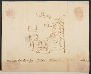 Autorretrato de Thomas Potter MP, Add MS 30867 f.92 de Thomas Potter