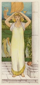 Danae anhelando el regreso de Perseo de Thomas Ralph Spence