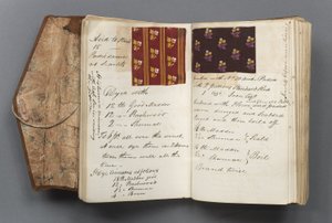 Libro de registros del tintorero