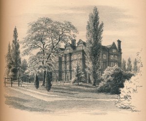 Exterior del Palacio de Kew, 1902 de Thomas Robert Way