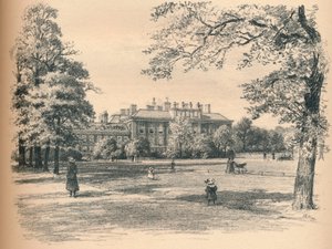 Frente sur del Palacio de Kensington de Thomas Robert Way