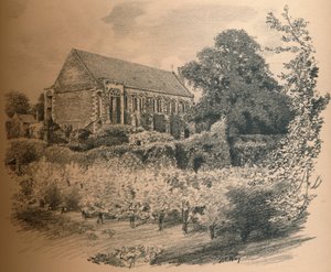 El Salón, Palacio de Eltham, 1902 de Thomas Robert Way