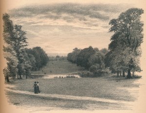 La Vista, Palacio de Kensington, 1902 de Thomas Robert Way