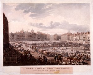 Mercado de Smithfield, Londres, 1811