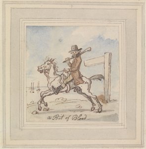 Un poco de sangre de Thomas Rowlandson