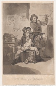 Un Par de Sinvergüenzas, 20 de junio de 1789 de Thomas Rowlandson