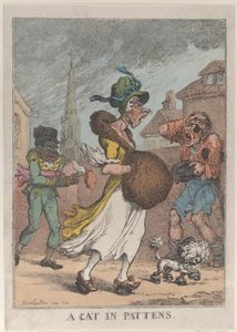 Un gato en zuecos, 1812