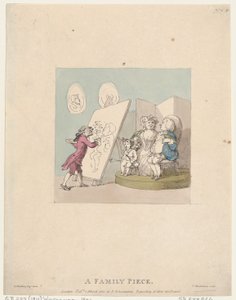 Una pieza familiar, 1 de marzo de 1803 de Thomas Rowlandson