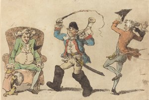 Un francés en noviembre, 1788 de Thomas Rowlandson