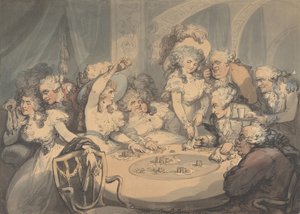Una Mesa de Juego en Devonshire House, 1791