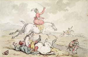 Un Incidente de Caza de Thomas Rowlandson