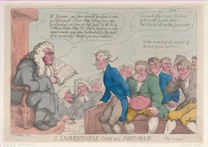 Un caso lamentable de un jurado, 10 de marzo de 1815