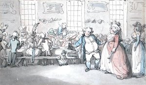 Un Desayuno Público de Thomas Rowlandson