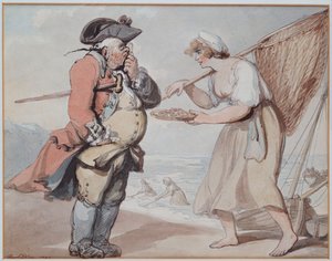 ¿Un camarón, señor?, 1799 de Thomas Rowlandson