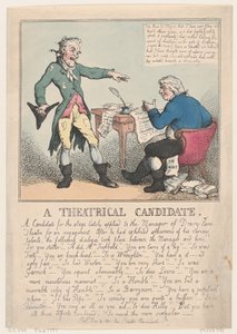 Un Candidato Teatral, 1797
