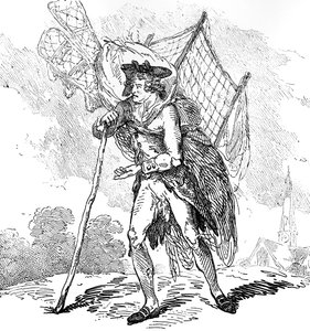 Aerostación en Elbows o El aeronauta itinerante, 1786