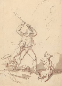 Dibujo del álbum de Thomas Rowlandson