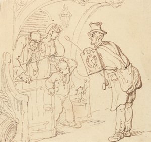 Dibujo del álbum de Thomas Rowlandson
