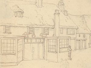 Dibujo del álbum de Thomas Rowlandson