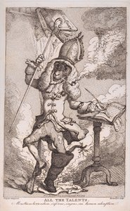 Todos los talentos, 18 de abril de 1807 de Thomas Rowlandson