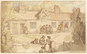 Casa de Beneficencia de Tottenham de Thomas Rowlandson