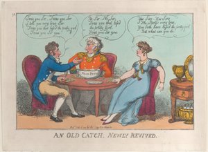 Una vieja captura, recién revivida, 18 de julio de 1809 de Thomas Rowlandson
