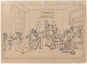 Ejército, 5 de noviembre de 1787 de Thomas Rowlandson