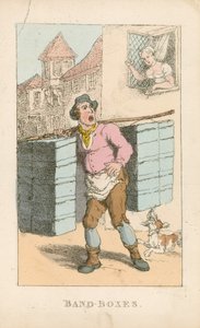 Cajas de sombreros de Thomas Rowlandson
