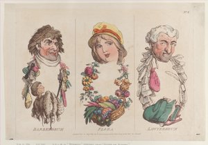 Barberorum, Flora, Lawyerorum de Thomas Rowlandson