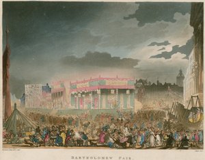 Feria de San Bartolomé de Thomas Rowlandson