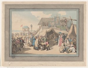 Entre carreras [El curso], 1 de enero de 1798 de Thomas Rowlandson