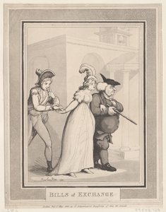 Letras de cambio, 1 de mayo de 1800 de Thomas Rowlandson