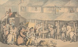 Bodmin Cornwall: La llegada de la diligencia