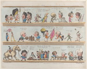 Bordes para habitaciones y pasillos, Placa 10, 10 de julio de 1799 de Thomas Rowlandson