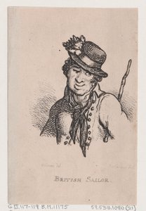 Marinero británico, abril de 1808 de Thomas Rowlandson