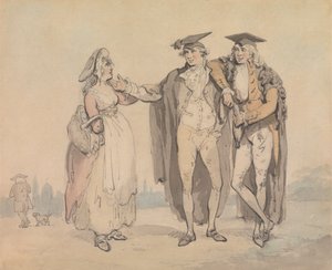 Bucks de la primera cabeza de Thomas Rowlandson