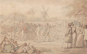 Partido de Rally del Capitán Barclay - El Final de Thomas Rowlandson