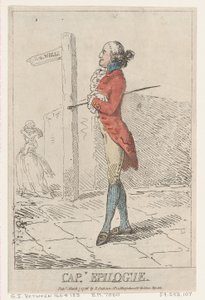 Capitán Epílogo de Thomas Rowlandson