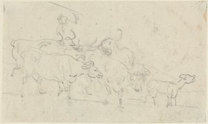 Ganado de Thomas Rowlandson