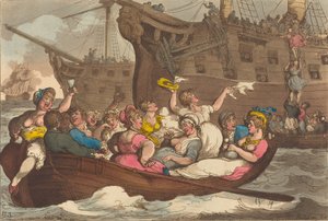 Ganado no asegurable, publicado en 1809 de Thomas Rowlandson