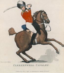 Caballería de Clerkenwell de Thomas Rowlandson