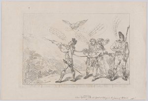 [Col. Topham Intentando, Con Su Jeringa, Extinguir el Genio de Holma..., 10 de diciembre de 1784