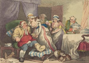 Consuelo en la gota, 1785