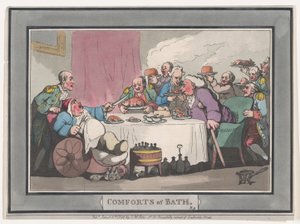 Comodidades de Bath, Placa 9, 6 de enero de 1798