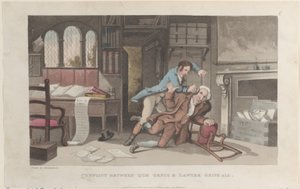 Conflicto entre Quae Genus y el abogado Gripe-all, de La historia de Johnny Q..., 1 de octubre de 1821